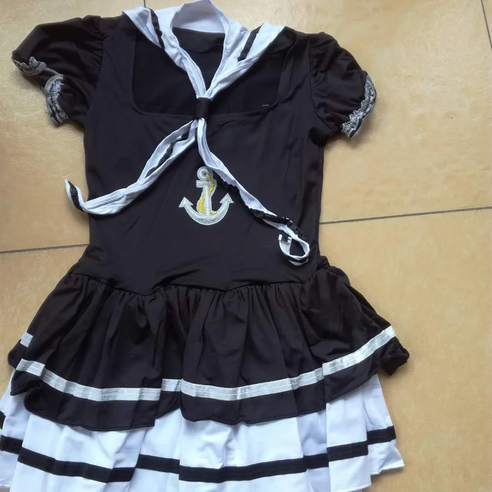 Cosplay Costume Women Sailor Costume Adult Sexy Navy Sailor Cosplay Costumes for Halloween Costume Party Dress