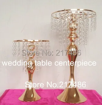 

free shipping But africa,wedding gold mental flower vase centerpiececs for wedding party even decotation