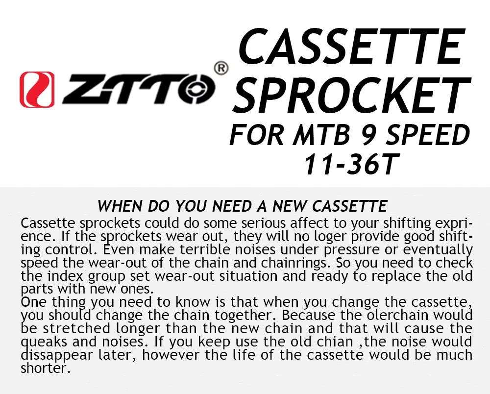 ZTTO MTB горный велосипед Запчасти 9 s 27 s наступление скорость кассета 11-36 т Совместимость с Запчасти M370 M430 M590 M4000 M3000