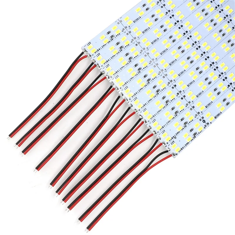 SZYOUMY двухрядный 100 см 144 светодиодный 5730 SMD не водонепроницаемый жесткий шкаф бар