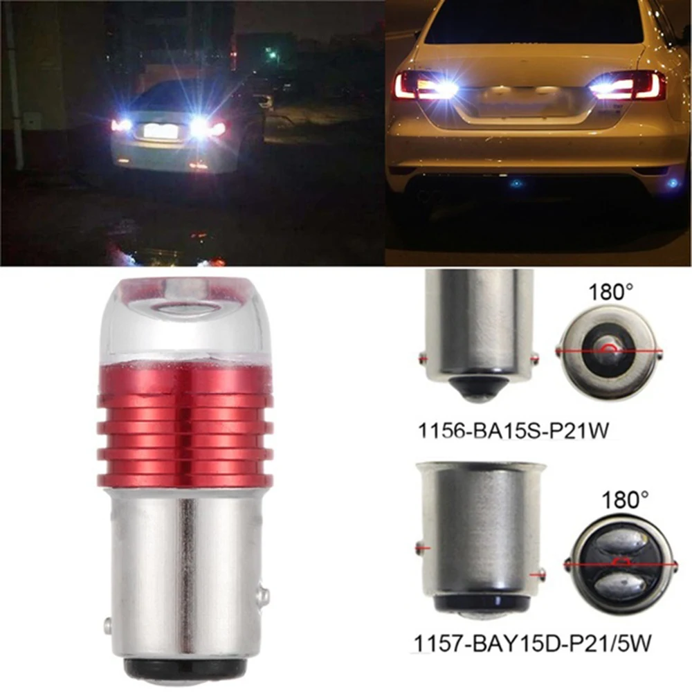 

1PC Automatic Brake Tailgate DC12V 1157 BAY15D Reversing Light Truck Signal Light Car LED Light Car Accessories