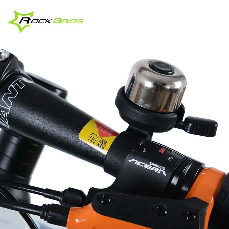Rockbros Road Mountain Bike Bell Retro Copper Bicycle Horn Ring Cycling