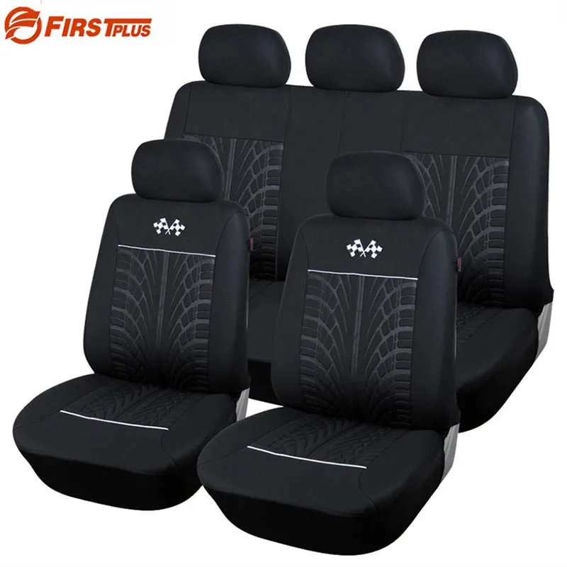 Car Styling Elastic Full Seat Covers Universal Fit Front Back Seat Protector Cushion Cover Auto Chair