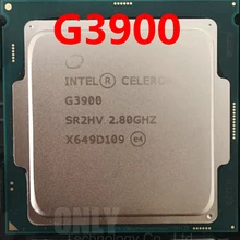 И G3900 двухъядерный 2,8 ГГц TDP 51 Вт LGA 1151 2 Мб Кэш с HD графикой DDR4 RAM14nm настольный процессор