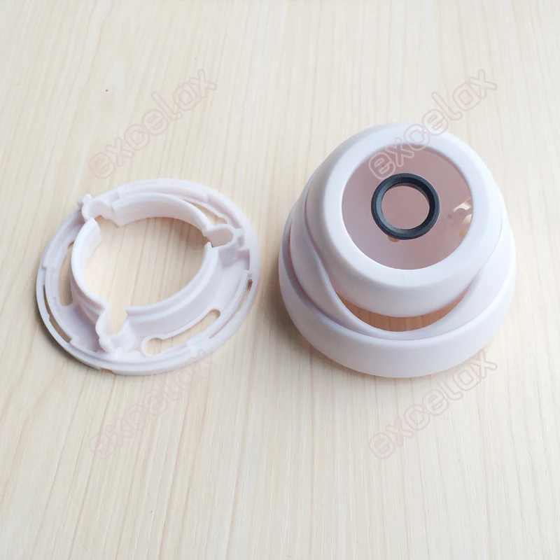 2PCS/Lot Plastic Mini Eyeball Dome Camera Case for 24PCS IR LED Board M12 Fixed Lens Indoor Video Security CCTV Camera Assembly
