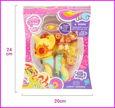 My Little Pony фигурка малыша на шею вращающаяся игрушка принцесса девочка горячие игрушки подарок на день рождения игрушки для детей Детские игрушки подарок на день рождения