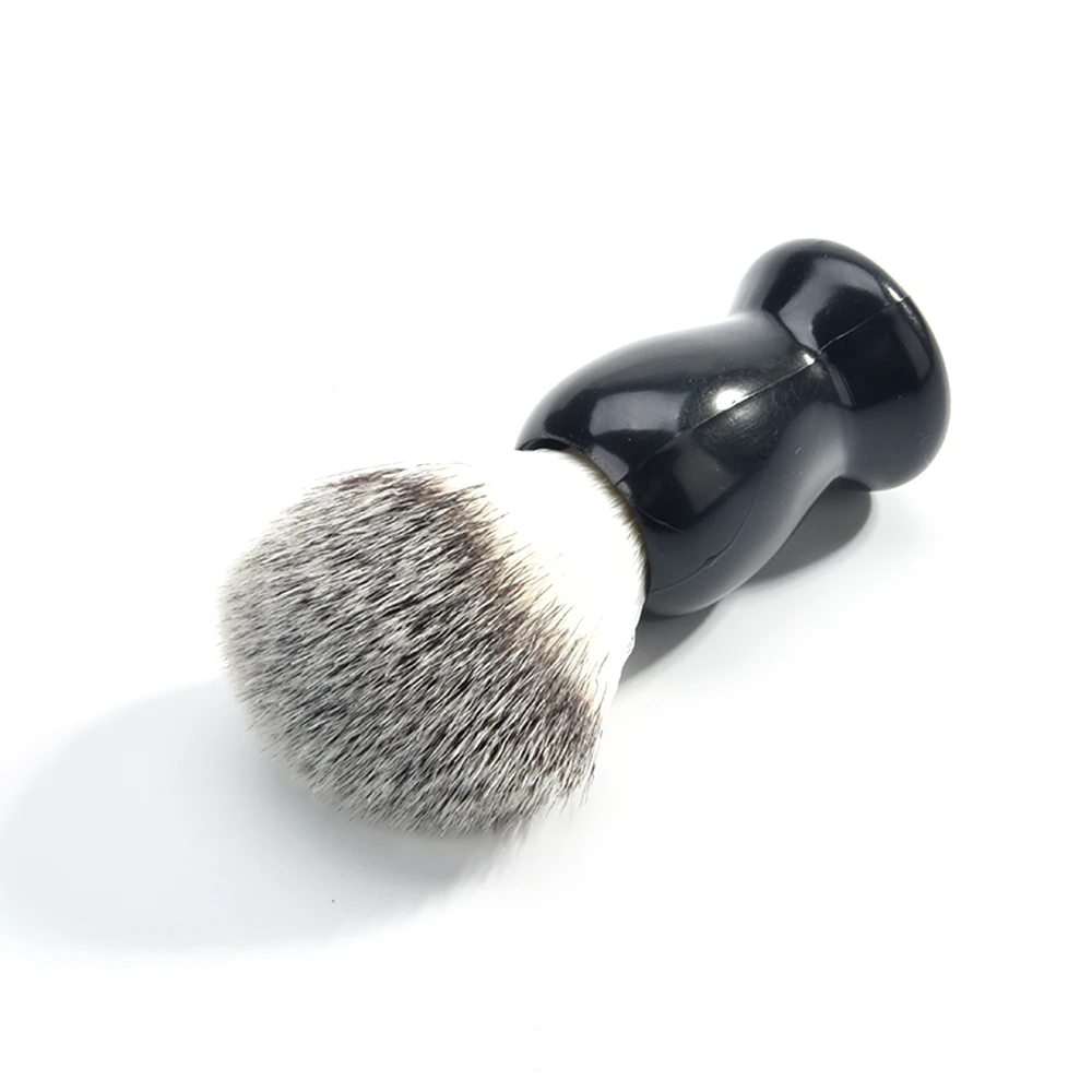 ELECOOL новейшая 5 см Мужская бритвенная щетка, Парикмахерская, для мужчин, для чистки лица, бороды, прибор для бритья, бритвенная щетка с деревянной ручкой