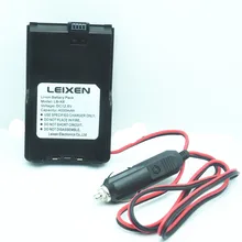 Высокое качество LEIXEN NOTE батарея Eliminator 12 в 80 см кабель для LEIXEN Walkie Talkie/двухстороннее радио