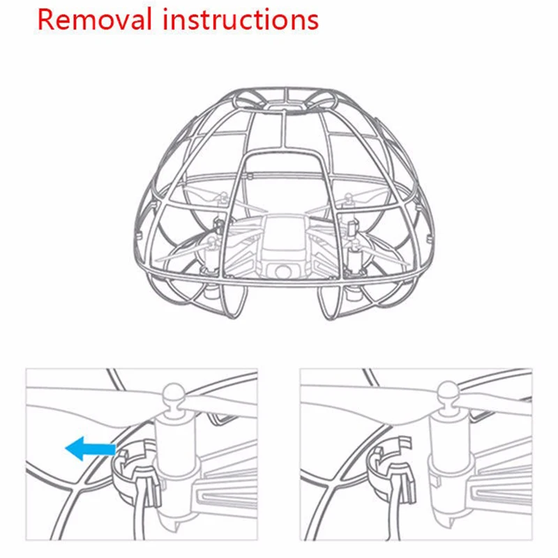 Для Tello Drone новая сферическая Защитная крышка клетки защитный свет полная защита защитные аксессуары