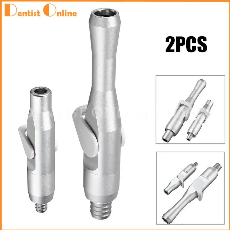2pcs/set Aluminum Dental Saliva Ejector Suction Valves Universal Strong