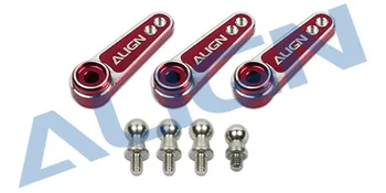 

align trex D6FF Metal Servo Horn(M2.5)-Red HSP61015QR Trex Spare Parts Free Shipping with Tracking