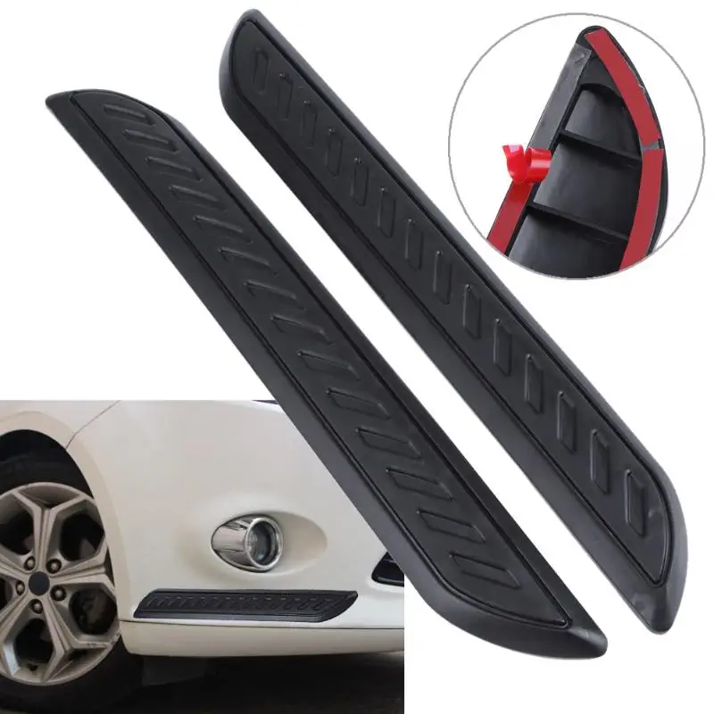 

2Pcs/set Universal Car Styling Accessory Front Bumper Guard Corner Strip Stickers Car Rear Bumper Protector Stickers Promotion