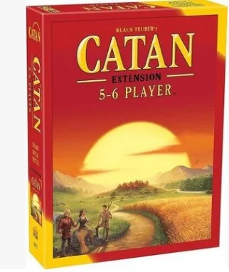 

CATAN Catan Island THE SETTLERS OF CATAN Extended 5~6 Edition adult Board Game card kantan katan game