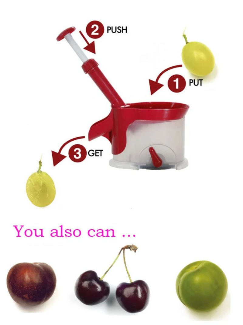 Новейший инструмент для удаления семян вишневого ядра для дома, кухни, офиса, путешествий, фруктовый камень, экстрактор для удаления костей, фруктовые инструменты, кухонный гаджет
