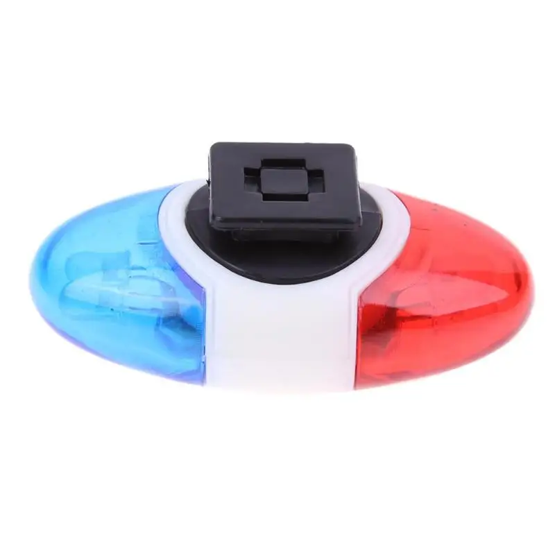 Cheap Super Bike Light Waterproof Police 4 LED Red Blue 4 Flash Modes Cycling Rear Light Safety Warning Tail Lamp Bicycle Light 11