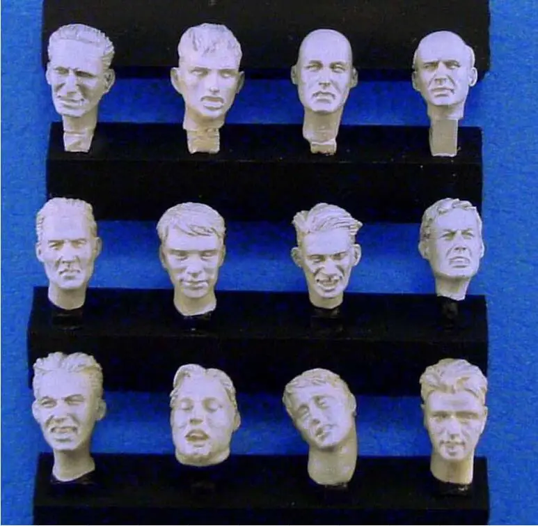 1:35 модельная фигурка из смолы разобранный Неокрашенный набор // HEAD037|resin figure