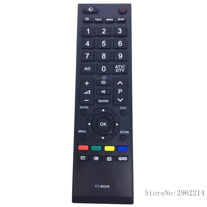 Пульт дистанционного управления CT 90326 подходит для toshiba TV 3D SmartTV LED42RV635DR 26EL834RB