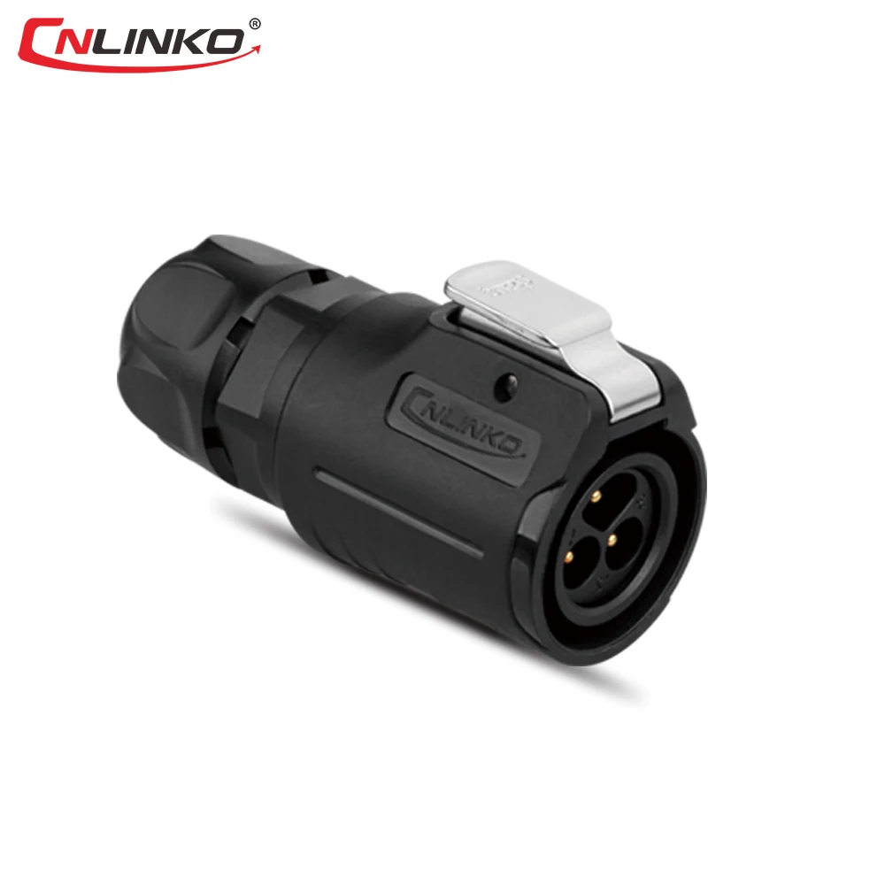 Cnlinko M16 3pin соединителя PBT Пластик в виде ракушки золотые шпильки