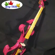 Новая модель crazy-2 SONG art streamline 4/4 электрическая скрипка, твердая древесина