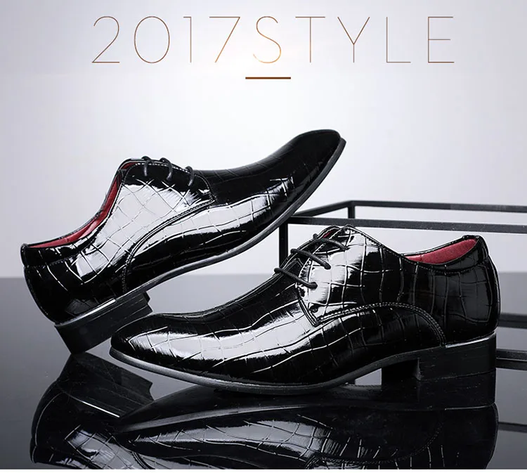Merkmak/мужские кожаные туфли; коллекция года; сезон весна-лето; повседневные модельные туфли; деловые туфли-оксфорды; мужские туфли на плоской подошве; большие размеры 37-48; Лидер продаж
