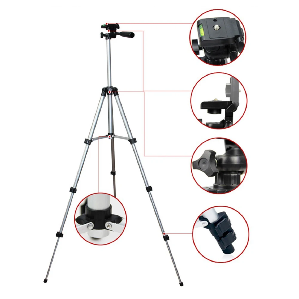 New! Professional mini camera Tripod flexible 4 sections portable