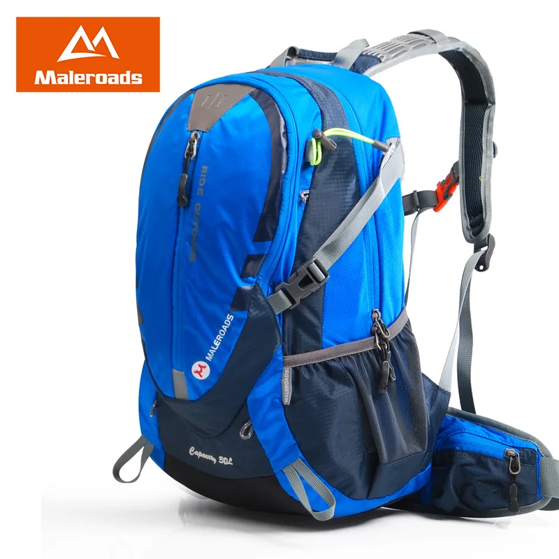 

Maleroads 30L Camping Backpack Bike rucksacks Packsack Hiking Mountaineering bag Knapsack Riding running Sport Backpack Ride pac