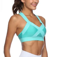 CALOFE, женский сексуальный бесшовный бюстгальтер, ударопрочный, для бега, с подкладкой, для фитнеса, для тренировок, спортивный бюстгальтер, топ для йоги, пуш-ап, спортивный бюстгальтер