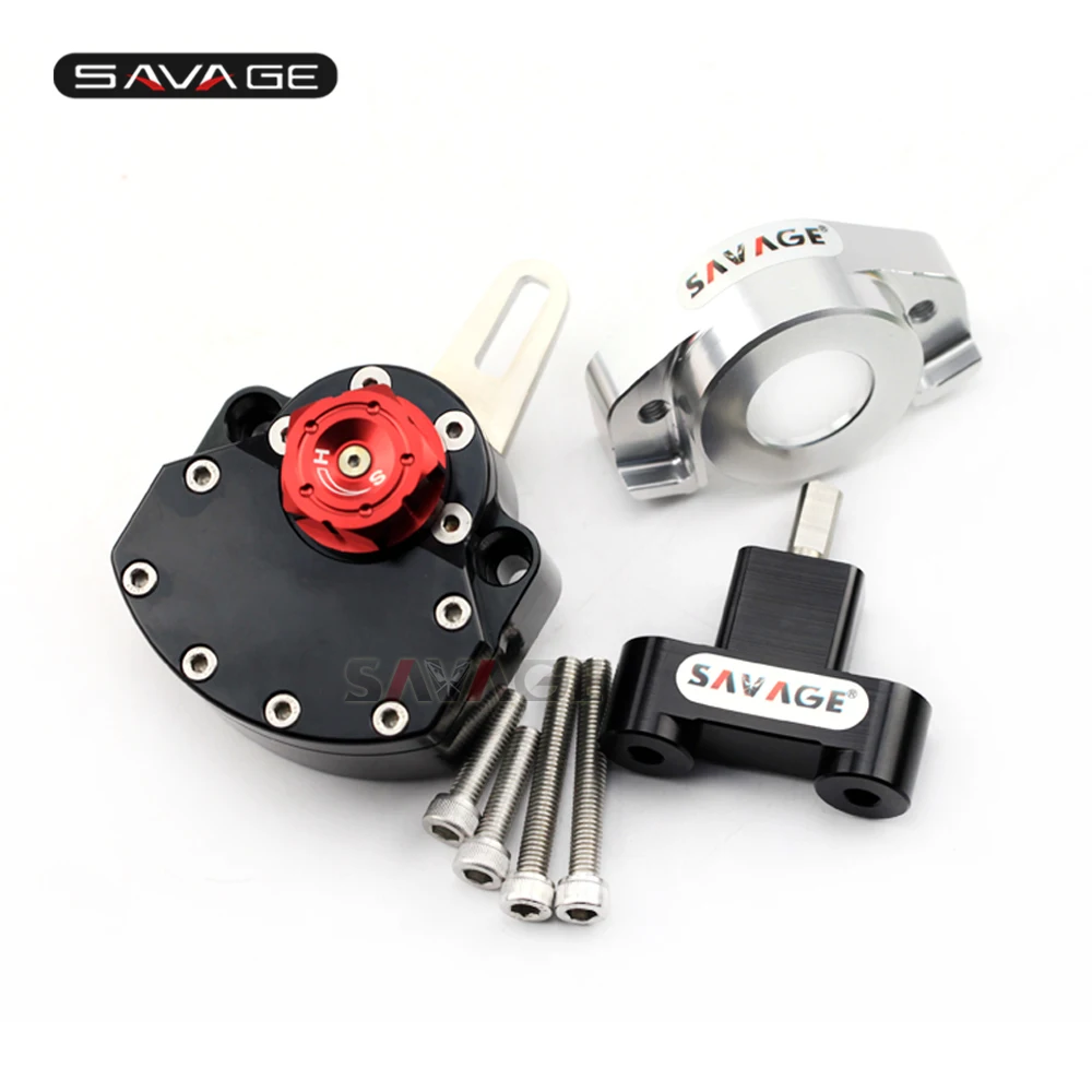 

Reversed Safety Steering Damper For HONDA VFR800F VFR800Fi VFR800 VTEC Motorcycle Adjustable Stabilizer with Mount Bracket