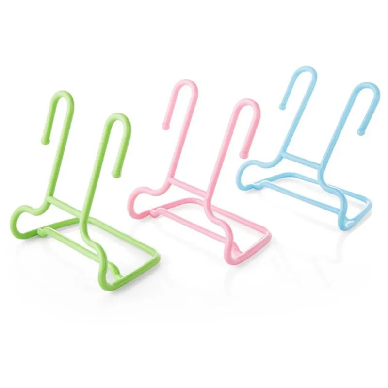 

2pcs Plastic Hanging Shoes Shelf Closet Shoes Holder Spave Save Stand Frame Outdoor Drying Show Hanger Racks Self Strand #B20