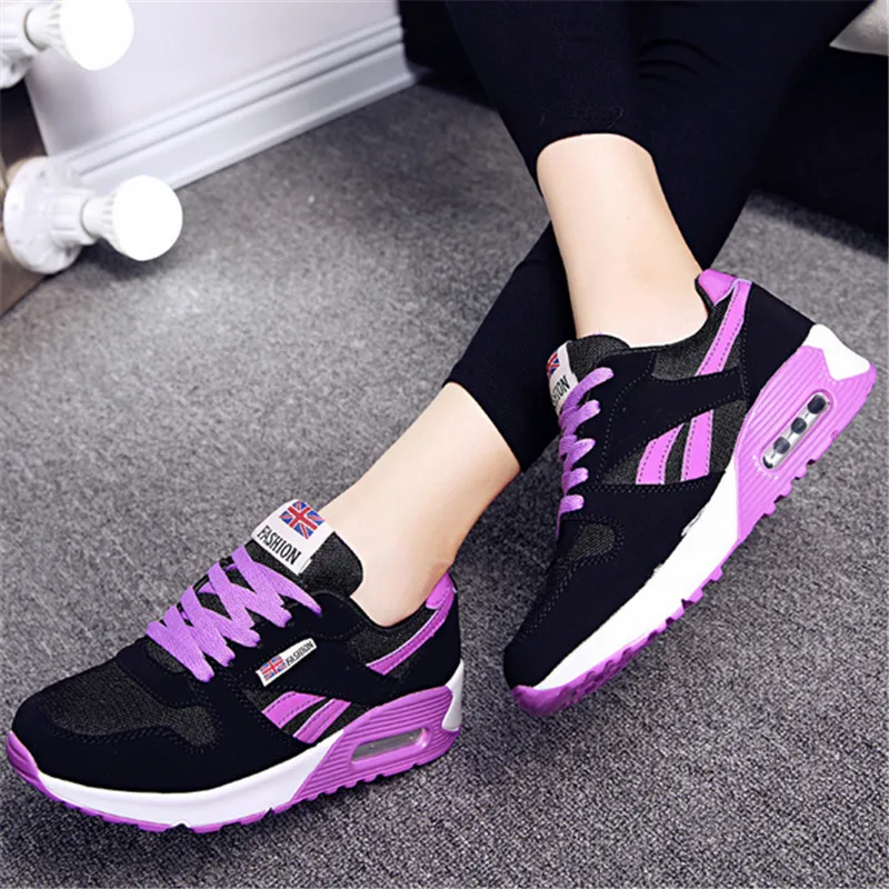 new 2018 Hot Sale Sport shoes woman Air cushion Running shoes for women Outdoor Summer Sneakers women Walking Jogging Trainers N