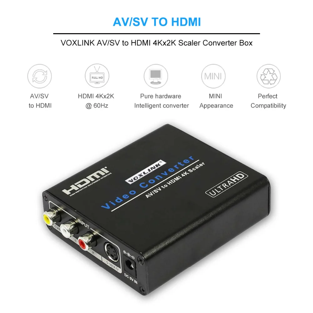 AV SV to HDMI Converter5