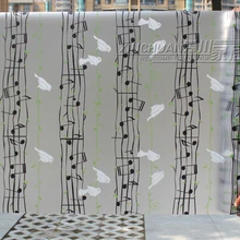 Цветочный дизайн! Самоклеящаяся Улучшенная Скраб Декоративная витражная пленка для наклеек на окна 90 см x 200 см