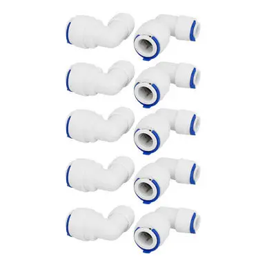 1/4 &quotx 3/8&quot туба локоть Push In Quick Connect 10 шт для RO фильтр воды фитинг | Бытовая техника