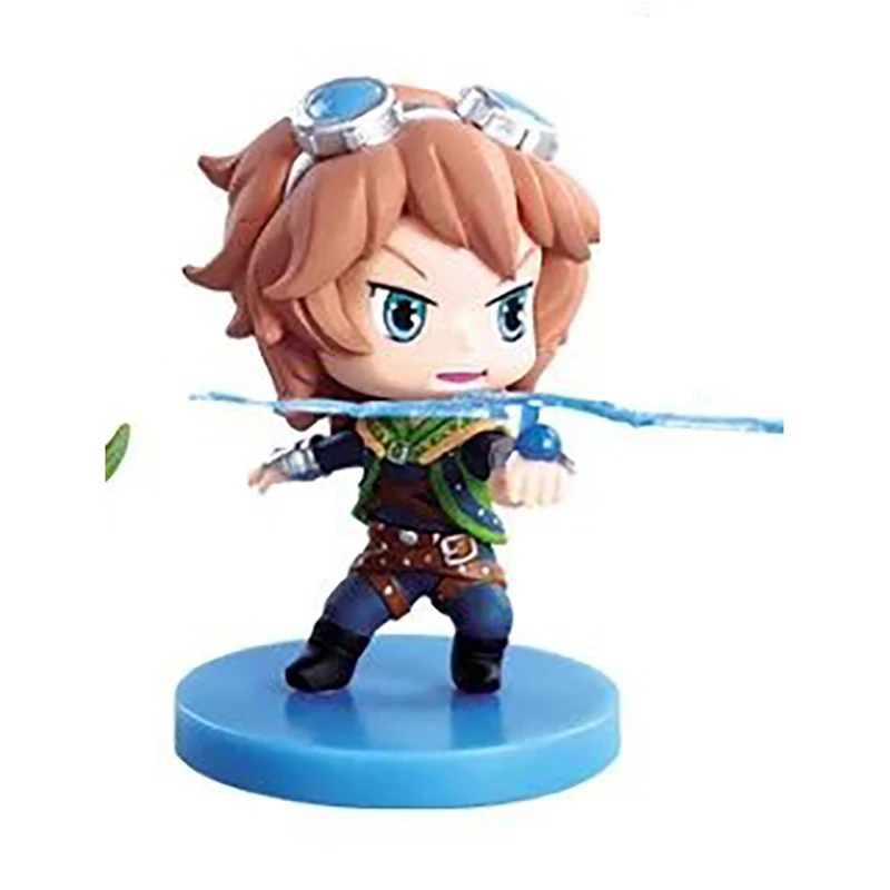 Экшн фигурки ELBCOS 2rd Maven из струн игрушка Lulu Annie Lee Sin Ezreal 8 см/3 дюйма Модель