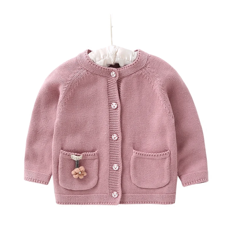 

2018 1-3 Years Old Baby Girl Sweater Kids Sweaters for Girls Clothing kids Cardigan Jacket