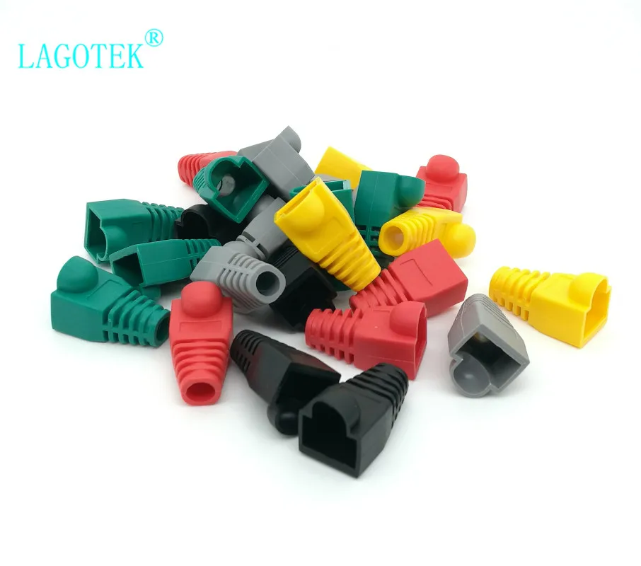 

rj45 caps cat5 cat5e cat6 network boots ethernet cable connector rj 45 sheath cat 6 protective sleeve multicolour