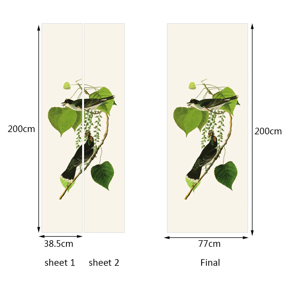Креативные 3D наклейки на дверь DIY домашний декор самоклеющиеся обои на дверь водостойкая Фреска для ремонта дверей спальни