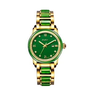 2019Top парные часы Jade женские часы персональные Роскошные мужские часы механические Автоматические бриллиантовые карнавальные креативные женские часы - Color: Ms