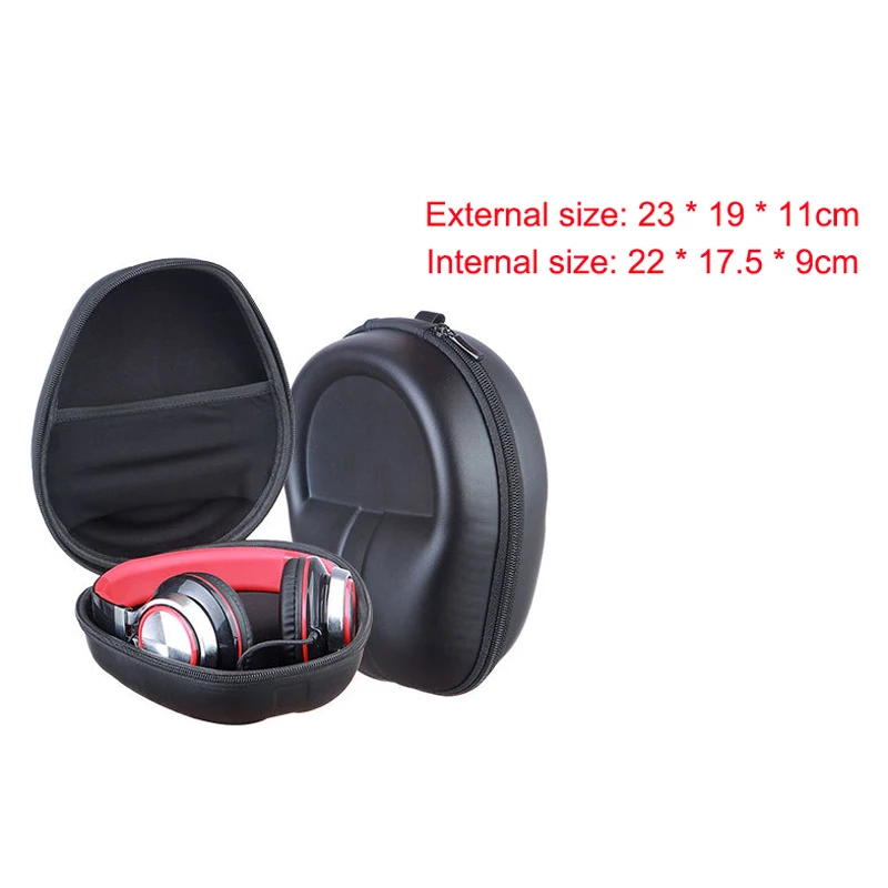 Headphone Case for Sennheiser HD598 HD580 HD558 HD559 HD569 HD579 HD599 HD518 HD201 for Sony Headset Portable Carry Hard Box Bag