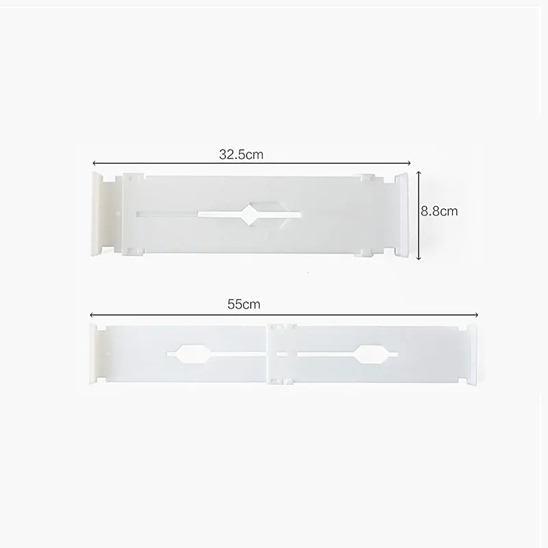 DINIWELL Retractable Adjustable Stretch Plastic Drawer Divider Organizer Storage Partition Board Multi-Purpose Diy Home OFFice