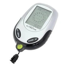 Цифровой Барометр Высотомер 6 в 1 компас термометр погоды и часы для пеших прогулок и альпинизма