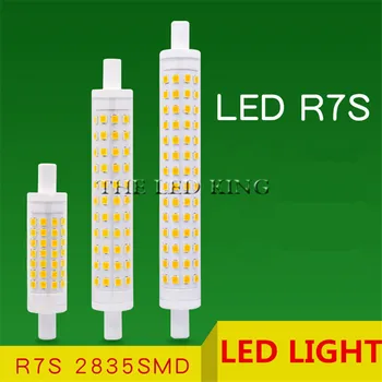 

LED lamp R7S 12w 15w 24w 78mm 118mm 135mm SMD 2835 Lampada LED Bulb 220V 240V corn light Energy Saving Replace Halogen Light