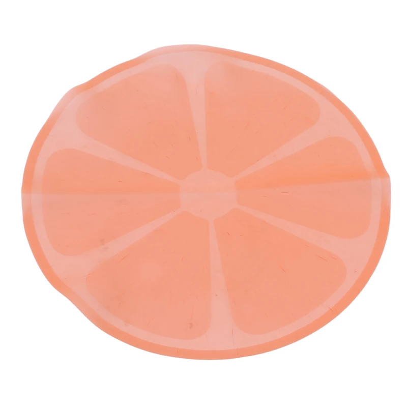 Горячая пищевая упаковка для сохранения свежести еды многоразовая силиконовая пищевая пленка s холодильник миска для свежей еды уплотнение - Цвет: Orange
