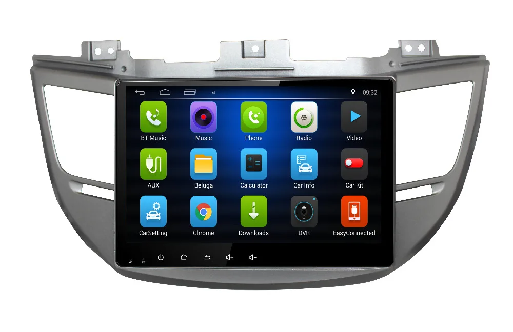 Best Nedehe 10.1 inch Android 8.1 Car DVD GPS Navigation For HYUNDAI IX35 / Tucson 2015 2016 car radio audio video player 1