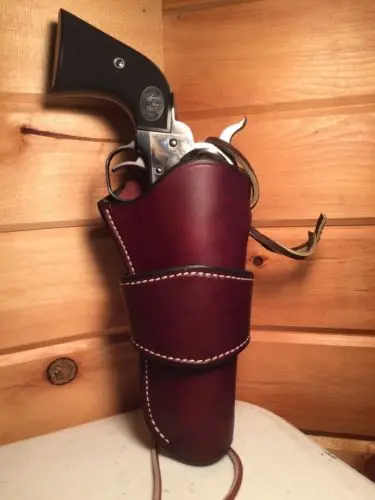 

Wester Leather Gun Holster Single&double Double Action Revolver Ruger Sass