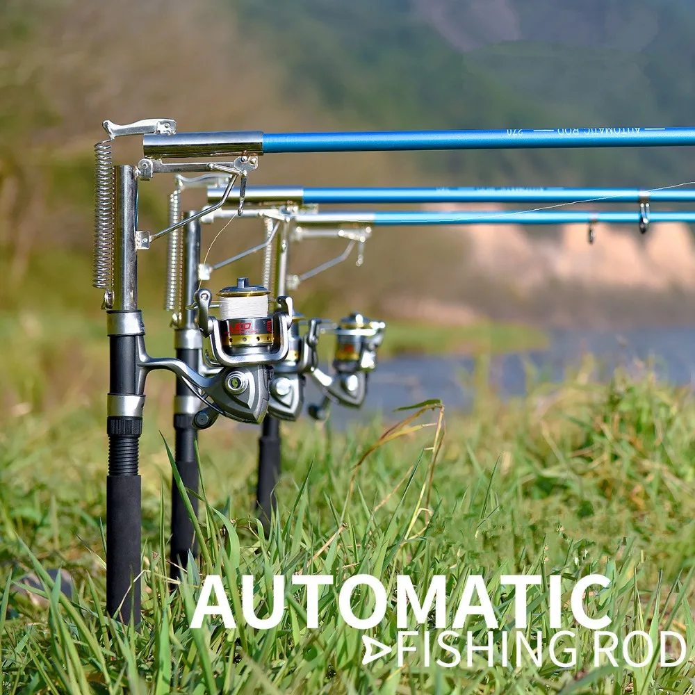 

Automatic Fishing Rod Sea River Lake Fishing Rod Fishing Pole 2.1 M,2.4 M,2.7 M for Sensitive Operation Crank Hooks