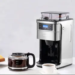 Кофе-машина для домашнего использования полностью автоматическая американская Кофеварка кофемолка свежезаваренная кофемолка DL-KF4266