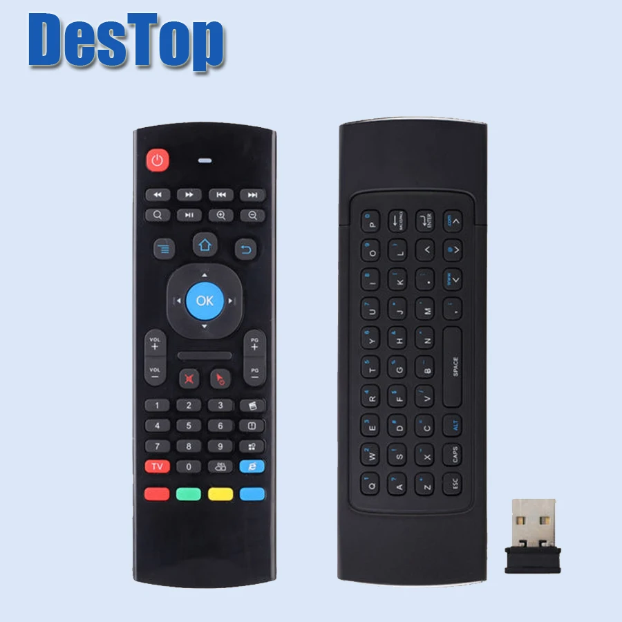 

1PC Air Fly Mouse Remote Control MX III Air Mouse Wireless 2.4G Remote Control Keyboard for Android TV Box / Mini PC