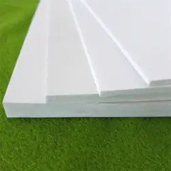 ПВХ пенопластовая доска пластиковая модель ПВХ вспененные листовые панели Белый цвет пенопластовый лист модель пластины 300x200 мм