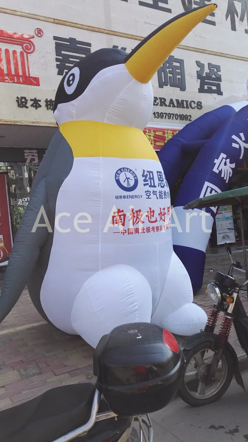 3 M H Mooie Opblaasbare Penguinl Voor Warmte Isolatie Apparatuur Zoals Boiler Reclame Promotie Met Logo Op De Buik Heater Resistor Heater Autoinsulation Panel Aliexpress